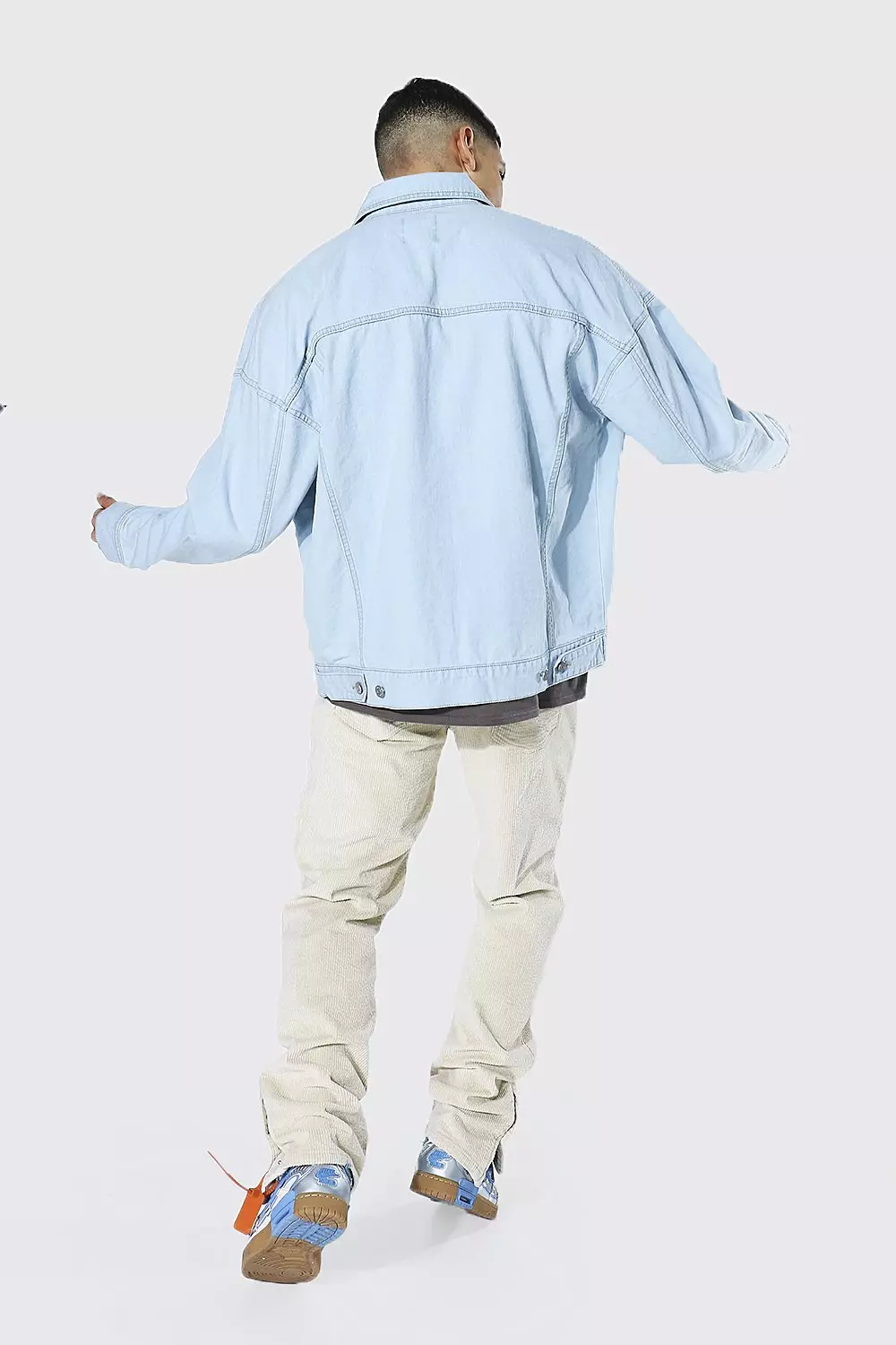 MINEDENIM Big Boa Denim Coat